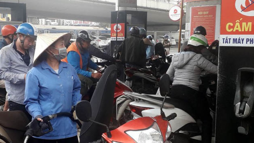 Petrol prices fall slightly following latest review